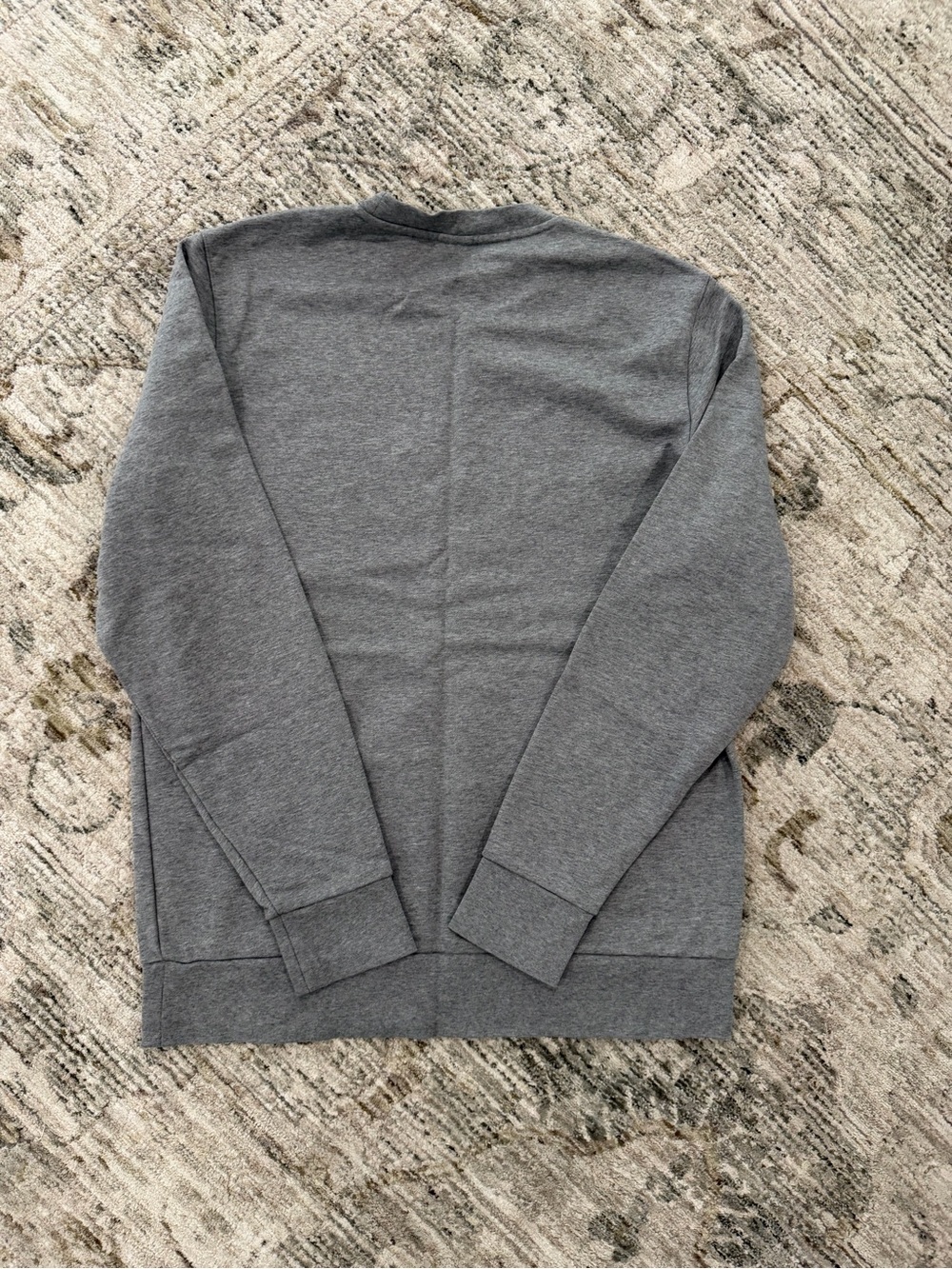 Hugo Boss Gray Embroidered BOSS Crewneck Sweater - Picture 6 of 6